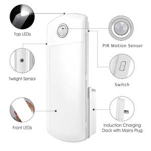 3 <b>in</b> 1 Multifunction ABS <b>Night</b> <b>Light</b> LED <b>Motion</b> <b>Sensor</b> Warm LED Color Bedroom Room Projection <b>Plug</b>-<b>In</b> - Product Image 6