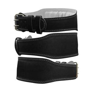 Ceinture de musculation en cuir de vachette à logo personnalisé avec boucle en acier Offre Spéciale pour l'entraînement physique et l'haltérophilie - Product Image 4