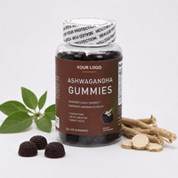 Offre Spéciale : Gommes d'Ashwagandha Véganes pour la Relaxation, le Soulagement du Stress, la Concentration et la Sérénité chez l'Adulte – OEM Accepté