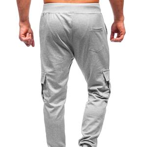 Pantalones de chándal personalizados OEM al por mayor, pantalones de chándal de alta calidad para hombre, pantalones de chándal de punto Waffle, pantalones de chándal apilados holgados para hombre - Product Image 6