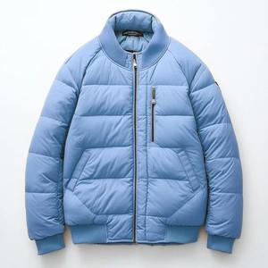 Chaqueta Acolchada con Capucha para Hombre al por Mayor, Diseños Personalizados, Impermeable, Informal, de Invierno, Bordada, con Cremallera, de Alta Calidad - Product Image 5