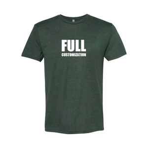 Camiseta deportiva personalizada unisex con cuello redondo, 100% algodón de secado rápido, y logotipos diseño personalizado, camisetas gráficas para hombres y mujeres, camiseta - Product Image 3