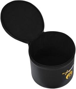 Boîte de rangement pour fez de maçon de luxe brodée à la machine, avec sangle, en similicuir, cadeaux OES, boîte de présentation - Product Image 1