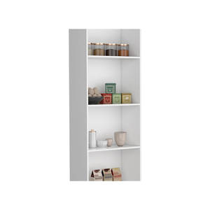 Librería Modular Moderna Minimalista de 3 Piezas Simla en MDF Blanco - Product Image 3
