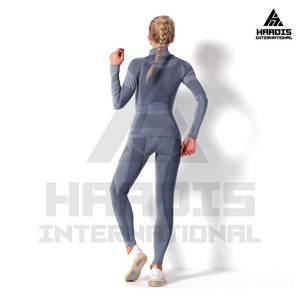 Conjunto deportivo de yoga sin costuras para chicas, ropa deportiva, conjunto de Yoga de alta elasticidad para mujeres, sujetador de gimnasio alto y conjunto de mallas de yoga transpirables - Product Image 3