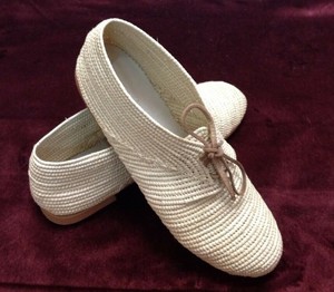 Raffia <b>Shoes</b> Women Moroccan Raffia <b>Shoes</b> Handmade Oxfords Boho Chic <b>Shoes</b> Lace up Raffia Flats - Product Image 1