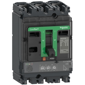 Interruttore Automatico Schneider Electric C16F32D160 ComPacT NSX160F 36kA 415VAC 160A con Unità di Azionamento MicroLogic 2.2, Tripolare 3D - Product Image 1