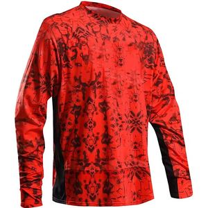 Camisas de pesca personalizadas con diseño sublimado, tela que absorbe la humedad, camisa de pesca de poliéster - Product Image 4