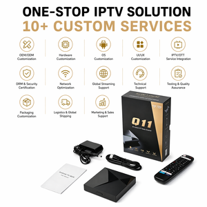 กล่องทีวี Android 14 รุ่น Q11 S905X4 4GB 32GB 8K 1000M LAN BT รีโมทสั่งงานด้วยเสียง Widevine L1 แอปพลิเคชันแบบกำหนดเอง 1 ชิ้น MOQ ระบบจัดการอุปกรณ์ TV CMS ราคา - Product Image 5