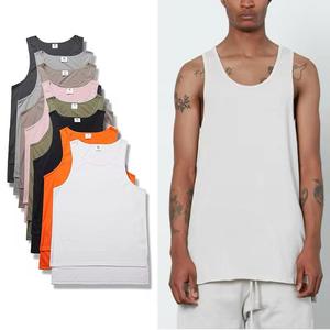 Men's Tank Top | Custom 100% Cotton Short Sleeve Casual Fit T shirt with Modern Solid <b>Pattern</b> - Product Image 1
