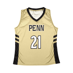 Uniforme de lacrosse para mujer de diseño personalizado OEM 100% poliéster de secado rápido impreso duradero con nombre y número personalizados - Product Image 2