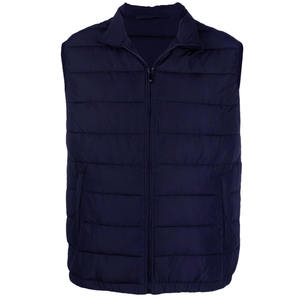 Chaleco acolchado ligero para hombre, repelente al agua, cálido invierno, acolchado, sin mangas, para trabajo, viajes informales - Product Image 4