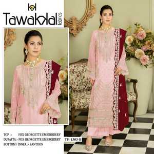 Colección Premium Faux Georgette con bordado de lentejuelas Salwar Suit Mujer Moda Fabricante y proveedor de Surat - Product Image 3