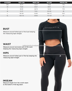 Ensemble de yoga deux pièces pour femmes, coupe ajustée, taille haute, pour le yoga, la gym et le fitness, avec taille élastique, en spandex/nylon - Product Image 6