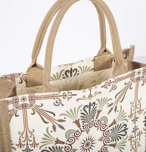 Bolsas de Yute 100% Ecológicas, Resistentes y Hermosas, Textiles Impresos Personalizados de Alta Calidad, Colores Únicos, Logotipo Personalizado para Bodas - Product Image 3