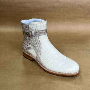 Botas de Nieve de Piel Auténtica para Invierno, Primavera y Otoño, Botines de Tobillo de Alta Gama, Estilo para Parejas, Personalizables - Product Image 6