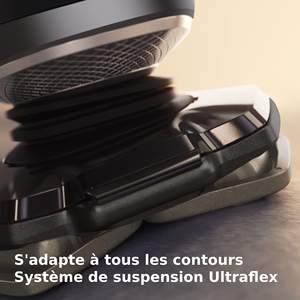 Mini Afeitadora Eléctrica Cromada Brillante con Recortador Nasal Rotatorio de Triple Cuchilla, Base de Carga, Resistente al Agua IPX7 y Lavable - Product Image 3