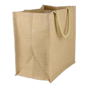 Sacs cadeaux d'épicerie en Jute de haute qualité, Style personnalisé, motif en tissu, couleur, petit, origine brute indienne - Product Image 4