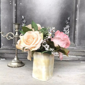 Vente en gros pot de plantes en corne de buffle Morden Design centre de table de mariage vase pour la décoration de table et au meilleur prix d'Inde - Product Image 1