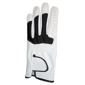 Colores personalizados al por mayor de piel de oveja guantes de golf de cuero para los hombres de alta calidad cómodo antideslizante suave transpirable guantes de golf - Product Image 1