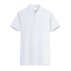 Nouveaux polos pour hommes à manches courtes, coupe ajustée, grande taille, polos de golf - Product Image 4
