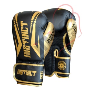 Guantes de Kick Boxing Profesionales de Piel Sintética PU, Transpirables y Ligeros, con Logotipo Personalizado, los Mejores Guantes de Boxeo para Adultos, Venta al Por Mayor - Product Image 1
