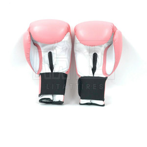 Guantes de Cuero de Alta Calidad con Logotipo Personalizado, Nuevo Estilo, Absorben la Humedad, Cierre de Gancho y Bucle, MOQ Bajo, para Uso Adulto, Artes Marciales, Boxeo - Product Image 3