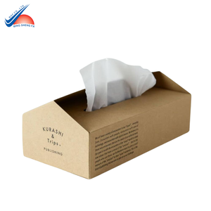 Caja de pañuelos impresa personalizada | Caja de papel tisú facial desechable para uso en el hogar, hotel, oficina, automóvil - Product Image 3