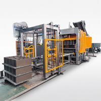 Machine automatique de fabrication de blocs de béton QT4-15E PLC avec pompe, boîte de vitesses hydraulique et haute capacité