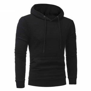 High Quality Cotton <b>Polyester</b> <b>100</b>% Cotton Plus Size Streetwear Hoodies Solid Wear Hoodie With Custom Logo Hoodies for Men New - Product Image 5