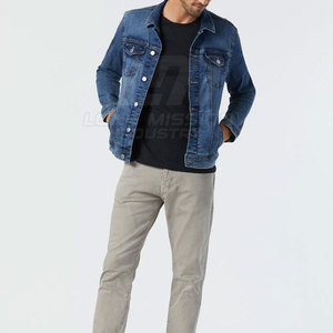 Chaqueta Vaquera de Moda para Hombre 2026, Chaqueta Vaquera de Diseño Personalizado para Adultos, Venta en Línea - Product Image 5
