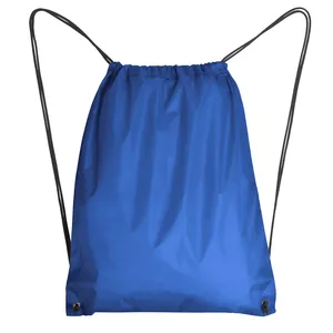 Sacche sportive personalizzate Socrates con coulisse in poliestere per gadget promozionali - Product Image 4