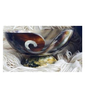 Cuenco de cuerno de búhos con soporte de acero para restaurante y cocina, mesa de cena, tazón de cuerno de búhos, superventas - Product Image 2