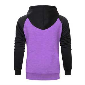 Adult <b>Lightweight</b> <b>Hoodie</b> and Sweatshirt crafted from soft cotton blend providing versatile comfort for gym travel and casual - Product Image 4