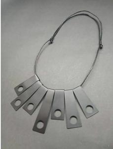 Nouveauté collier en tissu collier de bijoux collier pour femmes boucles d'oreilles ensemble de bijoux accessoires de bijoux de mariage fantaisie pour femmes - Product Image 3