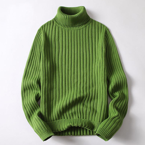 เสื้อสเวตเตอร์คอเต่าผู้ชาย น้ำหนักเบา สวมใส่สบาย เหมาะสำหรับฤดูหนาว - Product Image 2