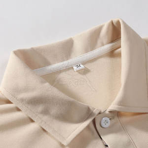 Polo de color sólido para hombre con material ligero y elástico, Polo de uso diario para hombre - Product Image 5