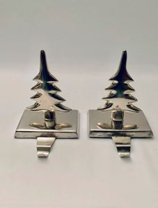 Colgador moderno de plata para medias con acabado de espejo Ideal para REGALOS FESTIVOS elegantes de vacaciones y exhibición de decoración elegante - Product Image 3