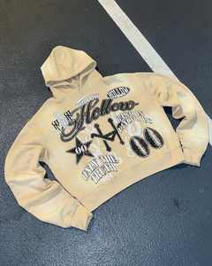 เสื้อฮู้ดผ้าฝ้าย100% โอเวอร์ไซส์ผ้าคอตตอนโอเวอร์ไซส์ผ้า420มีฮู้ดปรับแต่งโลโก้ได้ - Product Image 5