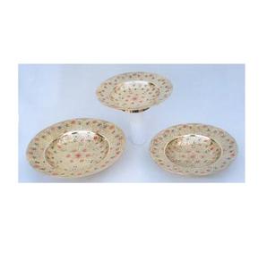 Tazón de Metal Decorativo Hecho a Mano para Servir Aperitivos, Diseño Elegante, Tazón para Servir Fruta - Product Image 4