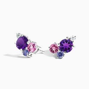 Boucles d'oreilles en or massif 18 carats de haute qualité - Product Image 2
