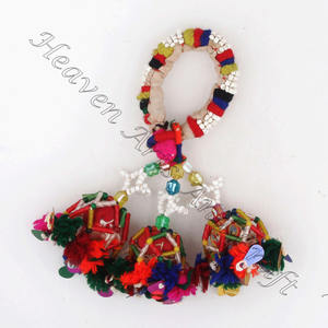 Rare Vintage Afghan Banjara Kuchi Tribal Ethnic Craft Beaded <b>Boho</b> Gypsy Tassel - Product Image 5