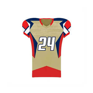 Vêtements de sport Ajustement facile Matériau confortable Uniforme de football américain Uniforme de football américain imprimé par sublimation fabriqué en usine - Product Image 2