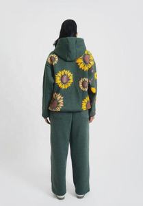 Conjunto Deportivo Informal de Algodón de Alta Calidad con Sudadera con Cremallera y Pantalones Deportivos para Entrenamiento y Running, Traje de Entrenamiento Resistente para Exteriores - Product Image 2