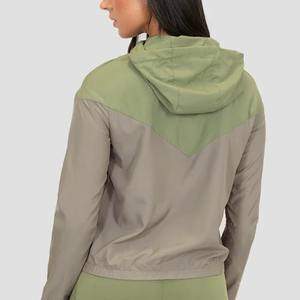 Veste coupe-vent imperméable avec logo personnalisé pour femmes Veste d'extérieur pour femmes de grande taille avec veste de protection contre le vent et l'eau - Product Image 4
