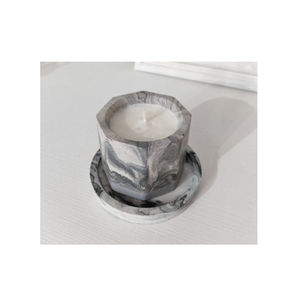 Made of Black and White <b>Marble</b> <b>Candle</b> Holder Wholesale Home Decorative Tealight <b>Candle</b> Holder and Votives Lighting Accessories - Product Image 2