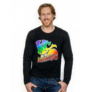 Camiseta Negra de Manga Larga con Logotipo, 100% Algodón, Corte Ajustado, Impresión en Serigrafía - Product Image 2