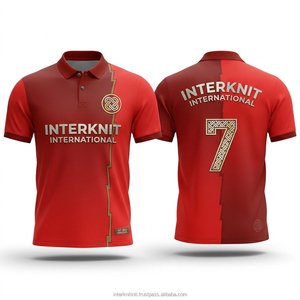 เสื้อคอตตอนถักแบบพรีเมี่ยมสำหรับผู้ชายเข้ารูประบายอากาศได้เสื้อผ้าลำลองสไตล์ไฮสตรีท - Product Image 4