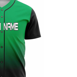 Maillots de baseball personnalisables imprimés antibactériens respirants 100% polyester de haute qualité toutes tailles livraison rapide - Product Image 4