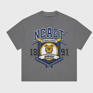 Camiseta gráfica de Carolina del Norte A & T Aggies Bulldog, ropa universitaria Unisex, camiseta universitaria Bold NC A & T - Product Image 2